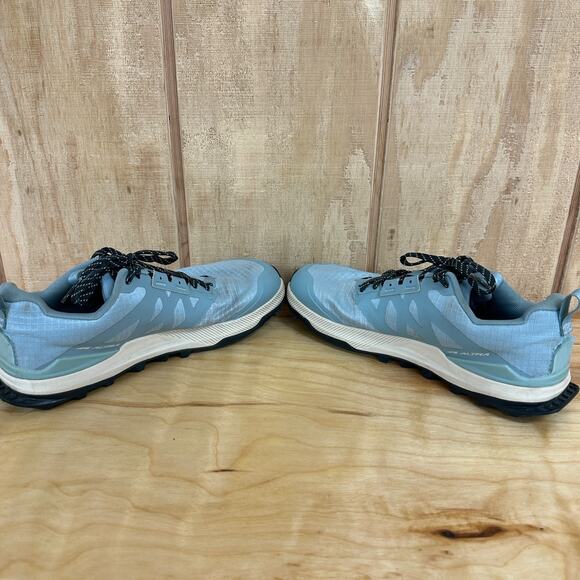 Altra Lone Peak 8 Women’s Trail Running Shoes Blue Gray Size 8.5 Excellent - Picture 8 of 9